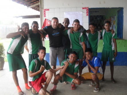 Equipe de futebol do 9º ano Manhã